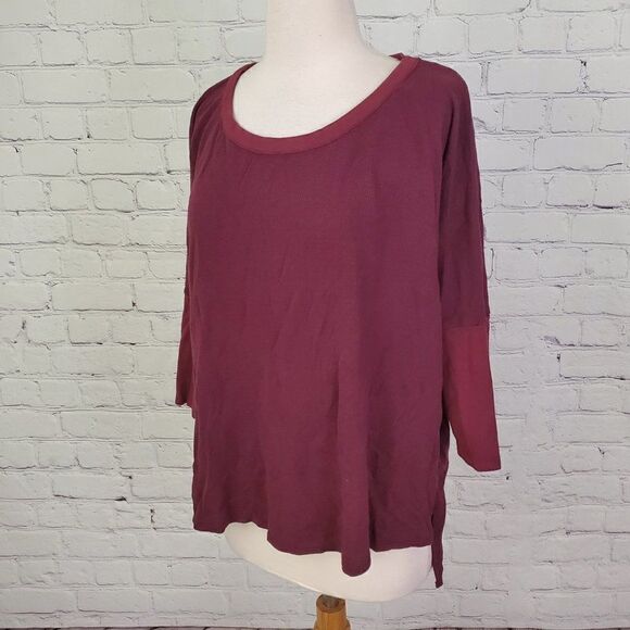 𝅺chaser Burgundy Top S - Picture 3 of 6